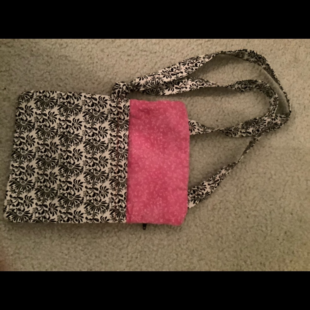 Cotton chintz printed crossbody